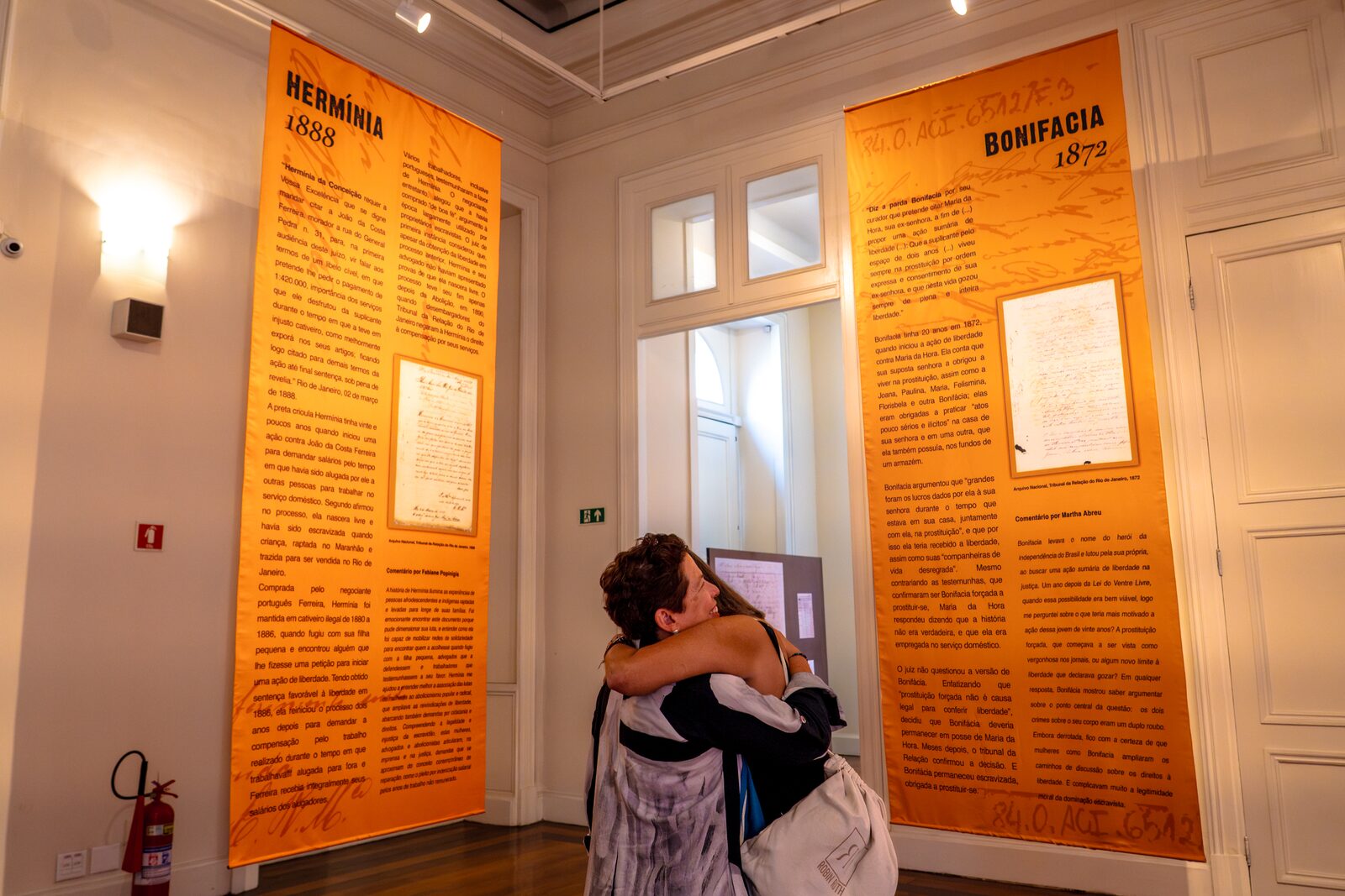 Registro 8 da exposição Senhora Liberdade.