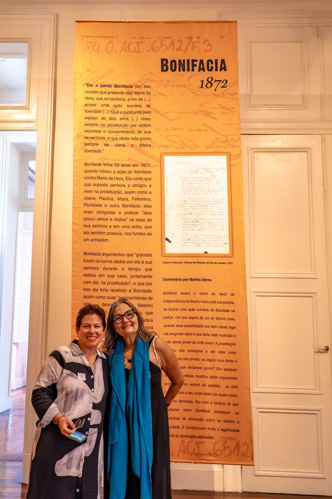 Registro 10 da exposição Senhora Liberdade.