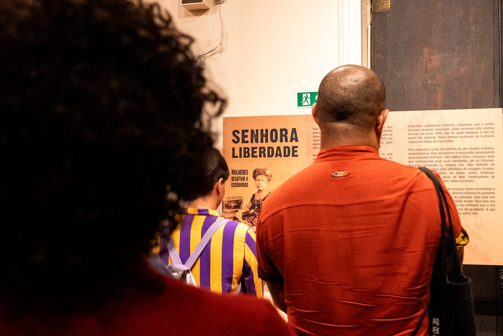 Registro 14 da exposição Senhora Liberdade.
