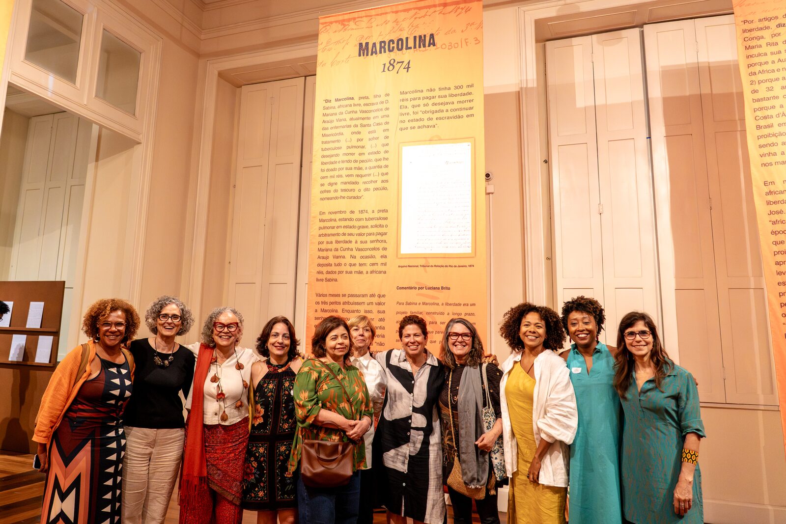 Registro 30 da exposição Senhora Liberdade.