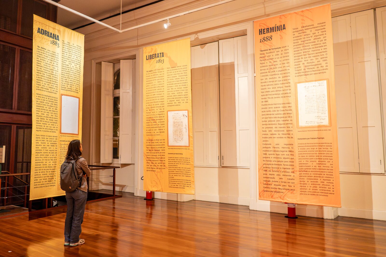 Registro 35 da exposição Senhora Liberdade.