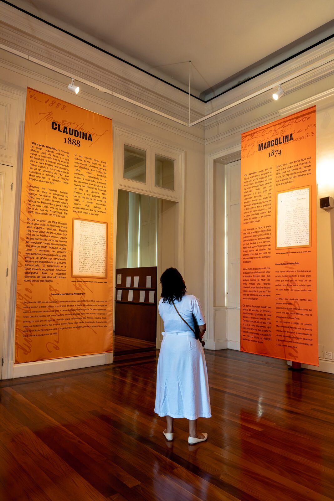 Registro 38 da exposição Senhora Liberdade.