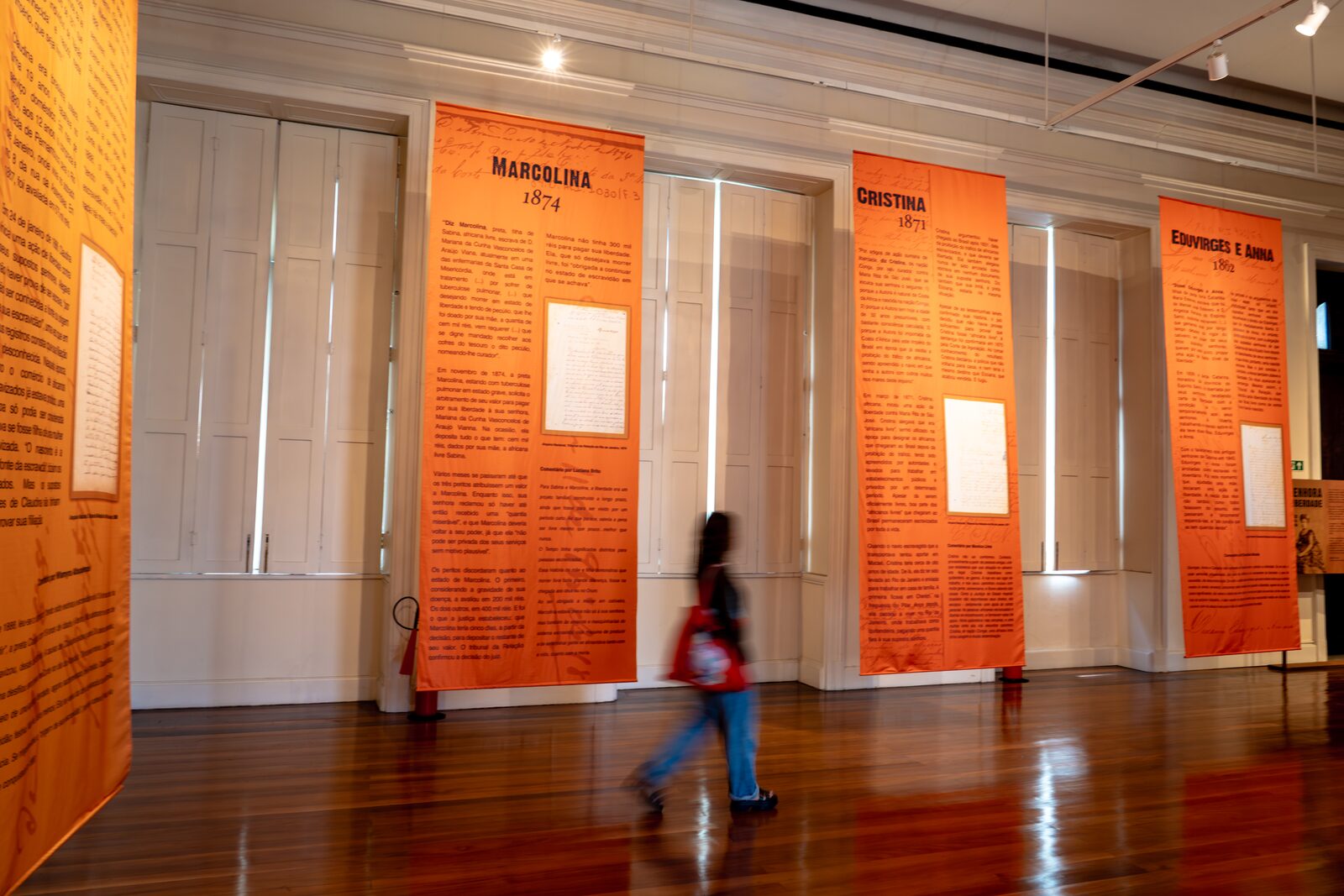 Registro 40 da exposição Senhora Liberdade.