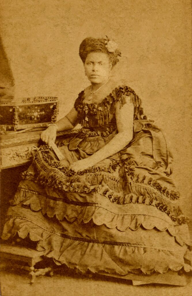 Retrato de Glicéria da Conceição Ferreira.